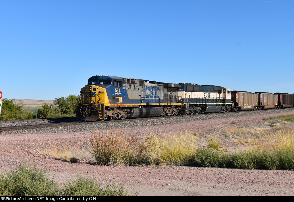 CSX 531/BNSF 9791